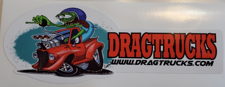 DRAGTRUCKS NEW STYLE DECAL